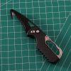 Multitool Keychain Knife – Small Pocket EDC Folding Knife with Serrated Blade