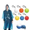 Disposable Raincoat Keychain
