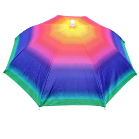 Rain Hat (Color: Colored Stripes)