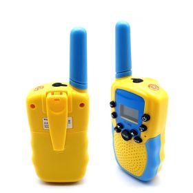 Kids Walkie With LCD Flashlight (Color: Yellow)