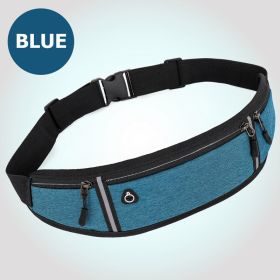 Small Waist Bag With Adjustable Strap (Color: Blue)