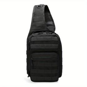 7L Large Capacity Chest Bag (Color: Black)