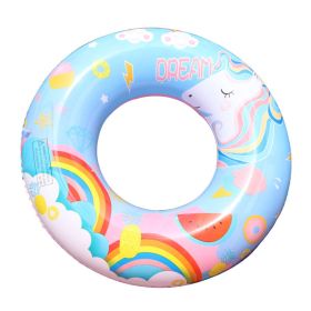 Rainbow Horse Swimming Ring (Heavy Weight: 35kg-50kg)