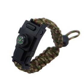 Bracelet For Survival (Color: 209army green camouflage)