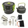 set of pots and pans