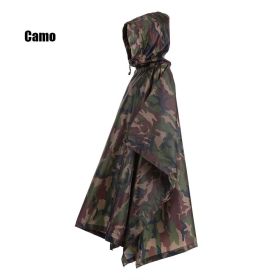 3-in-1 Raincoat (Color: Camo)