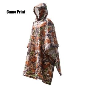 3-in-1 Raincoat (Color: Camouflage)