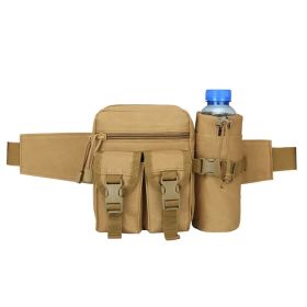 Outdoors Waist Bag (Color: Khaki, Type: Waist Bag)
