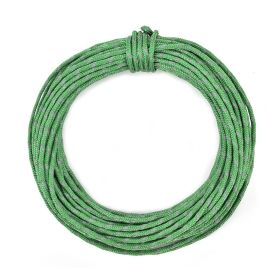 50ft Reflective Nylon Rope (Color: Green)