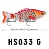 Funpesca 10cm Hard Plastic Jointed Fish Lures – 3D Bass Baits