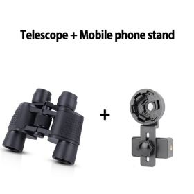 High Definition Binoculars (Color: 80x80 Binoculars + Universal Mobile Phone Holder)