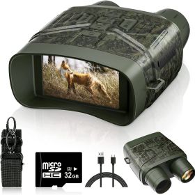 Night Vision Goggles (Color: Camouflage Color With 32G Memory Card)