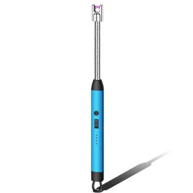 Flameless Lighter Rechargeable (Color: Blue)