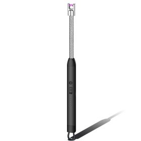 Flameless Lighter Rechargeable (Color: Black)