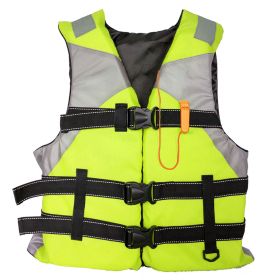 1pc Adult Breathable Inflatable Vest (Color: Green)