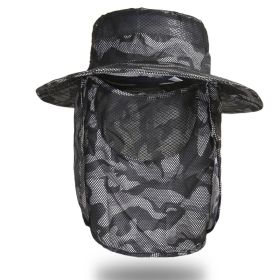 Sun Protection Boonie Hat (Color: grey)