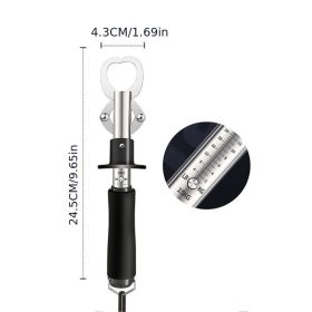 Stainless Steel Multifunctional Fish Gripper Pliers – Spring Scale Fishing Tool (Style: 1)
