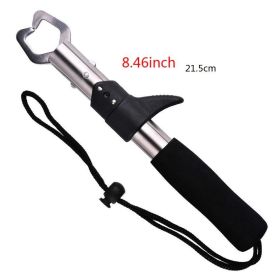 Stainless Steel Fish Lip Gripping Pliers – Fishing Holder Grabber Clamp Tool (Color: Gun style)
