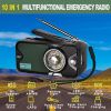 3600mAh Emergency Crank &NOAA Weather Radio