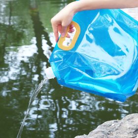 Large Capacity Folding Water Storage Bag (Capacity: 10L Blue)