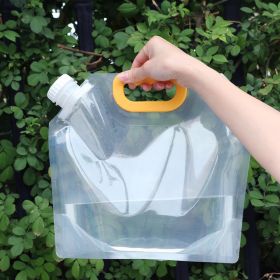 Large Capacity Folding Water Storage Bag (Capacity: 10L Transparent)