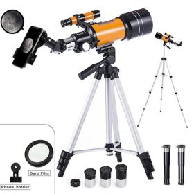 Professional Astronomical Telescope (Color: Luxury-Orange)