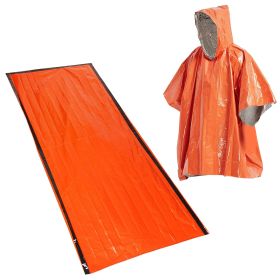 Outdoor Life Bivy Emergency Sleeping Bag – Thermal Waterproof Survival Blanket (Ships From: United States, Color: A)