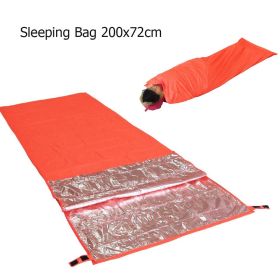 Outdoor Life Bivy Emergency Sleeping Bag – Thermal Waterproof Survival Blanket (Ships From: Czech Republic, Color: D)