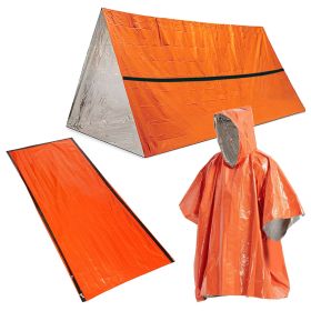 Outdoor Life Bivy Emergency Sleeping Bag – Thermal Waterproof Survival Blanket (Ships From: China, Color: C)