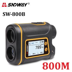 Telescope Laser Range Finder – Digital Distance Meter for Hunting Golf (Ships From: China, Color: 800B 800m with LCD)