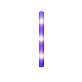 Glow Sticks – 10PCS Colorful LED Foam Sticks for Party Events (Color: Always light-purple, size: 10pcs)