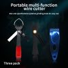 Multifunctional Fishing Pliers – Portable Line Cutter and Scissors Tool
