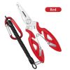 Luya Pliers Stainless Steel Curved Mouth – Multi-Functional Fishing Line Scissors