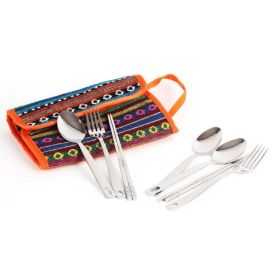 Outdoor Tableware Set (Color: As pic show, Type: Style B)