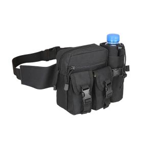 Outdoors Waist Bag (Color: Black, Type: Waist Bag)