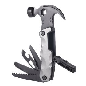 Multifunctional Survival Tools (Color: grey, Type: Nail Hammer)