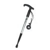 Four-Section Curved Handle Trekking Pole