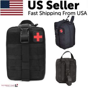 Tactical First Aid Kit (Pouch Color: Black)