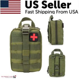 Tactical First Aid Kit (Pouch Color: Green)