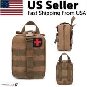 Tactical First Aid Kit (Pouch Color: Khaki)