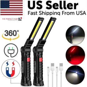 Rechargeable LED COB Work Light (Bundle: 2 Large)