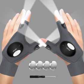 Flashlight Gloves (Color: Rock Gray)