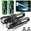 Super Bright LED Flashlight Rechargeable