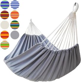 Double Hammock 2 Person (size: Grey XX-Large)