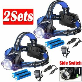 Rechargeabl LED Headlight (Quantity: 2 sets)