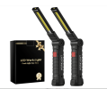 Rechargeable LED Work Light with Magnetic Base Hook
