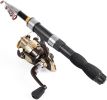 Telescopic Collapsible Extendable Fishing Rod