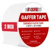 5 Core Gaffers Tape 2 Inch 30 Yards Professional Pro Gaff Tape Non Reflective Water Resistant
