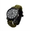 Multi function Survival Bracelet  With LED Light
