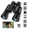 Portable Zoom Binoculars – FMC Lens Low Light Night Vision for Outdoors